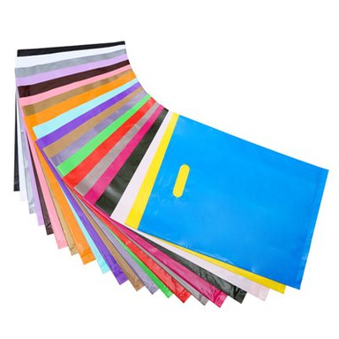 Die Cut Handle Plastic Bags