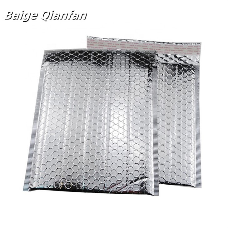 Silver Foil Bubble Envelope Padded Mailer