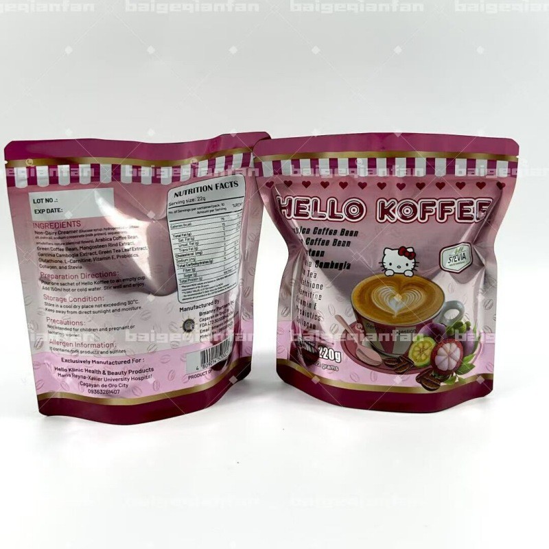 Custom Drip Coffee Package Bag Eco Friendly Plastic Aluminum Foil Bags High Barrier Moisture Proof Pouch For Drip Drinks
