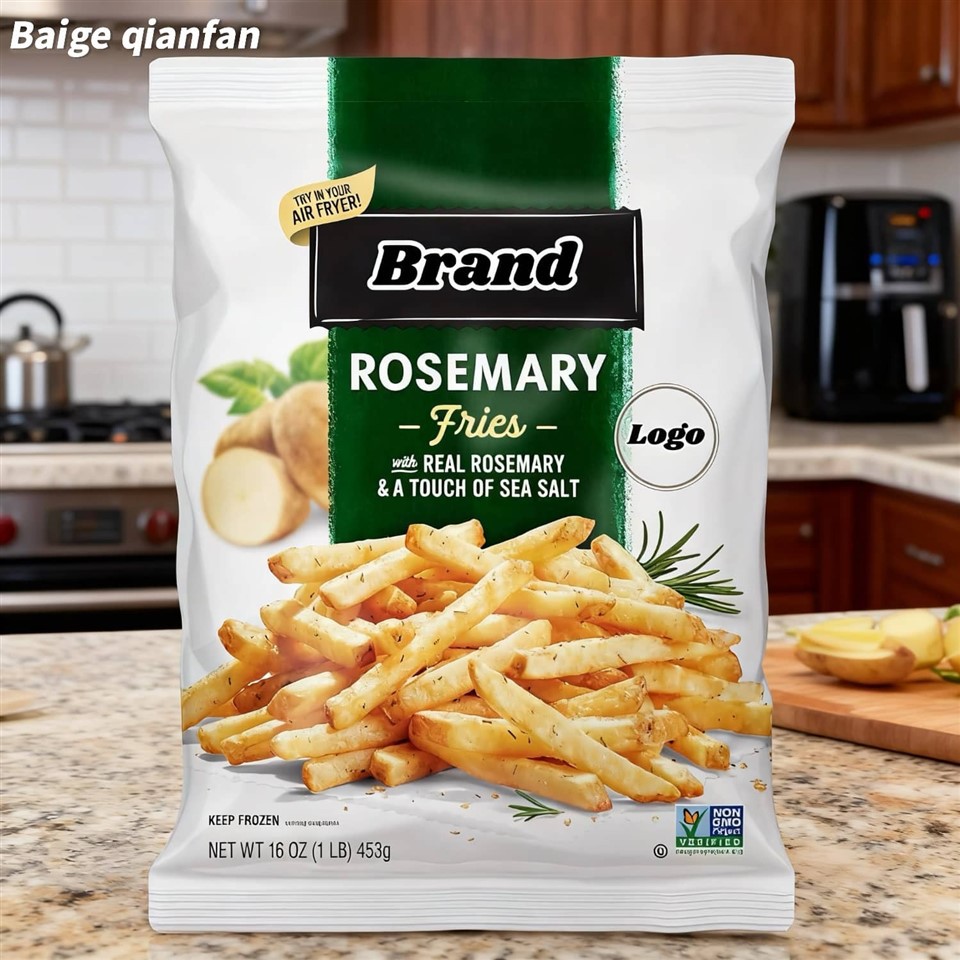 Customized Frozen French Fry Packaging Bags factory