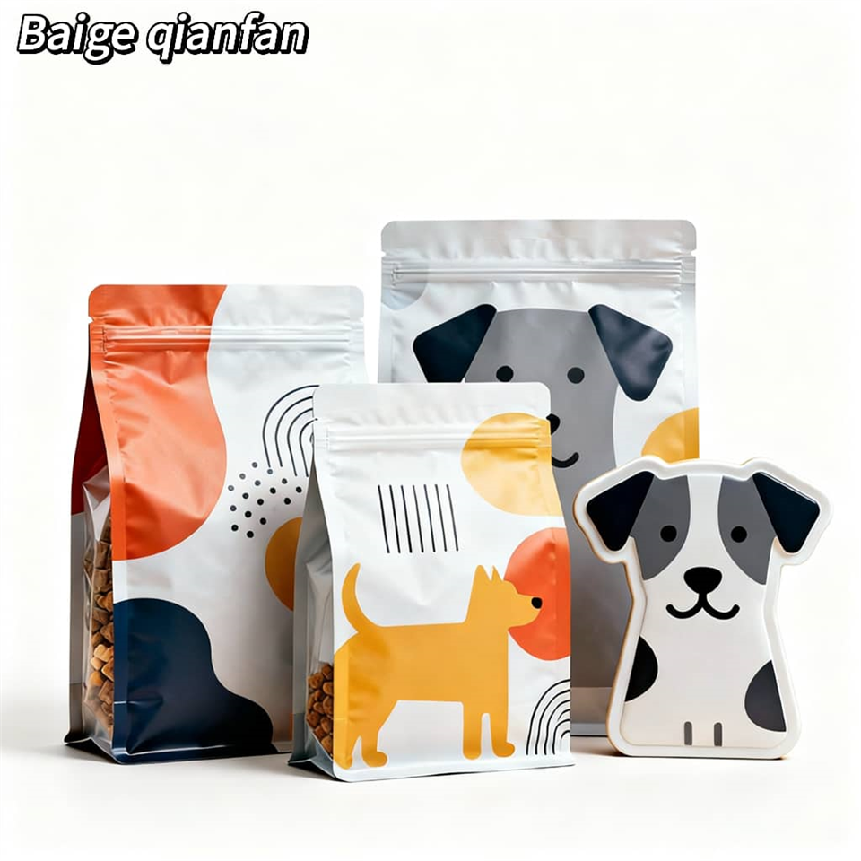 Flat Bottom Bag With Zipper