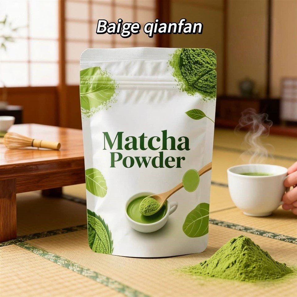 Matcha Powder Stand Up Zipper Packaging Bag suppliers