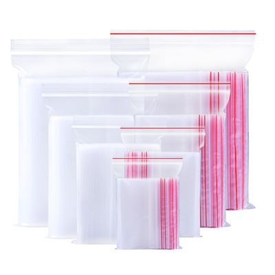 Custom Food Keep Fresh Ziplock Zip Lock Plastic Packaging Bag