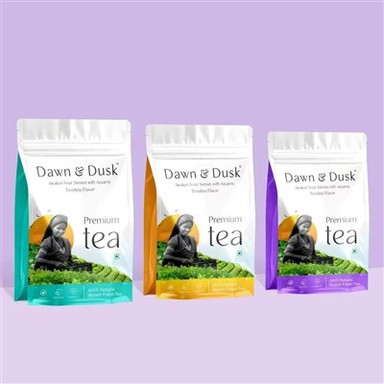 Tea Bag With Valve And Zipper