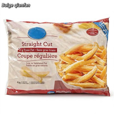 Customized Frozen French Fry Packaging Bags