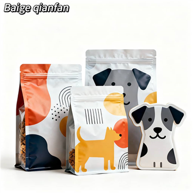 Flat Bottom Bag With Zipper