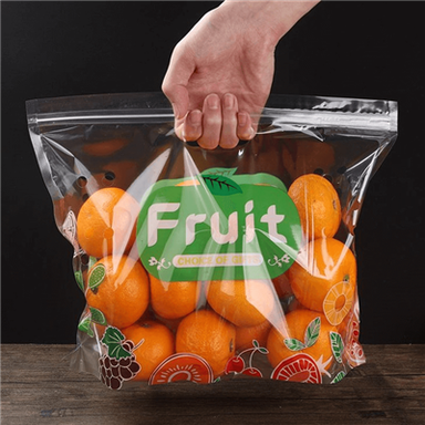 Orange packaging bags