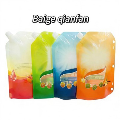 Laundry Detergent Spout Pouch