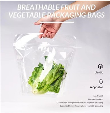 Vegetable Pouch Fruit Bag With Hole Package